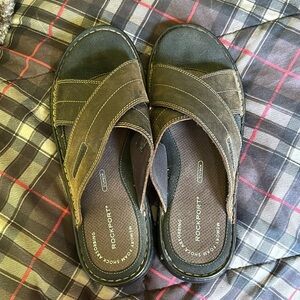 Rockport Brown Slip-On Men's Loafers